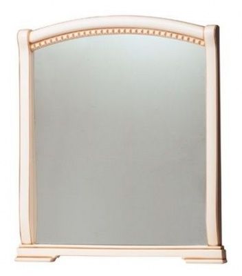 Зеркало Парма №804  кремовый белый